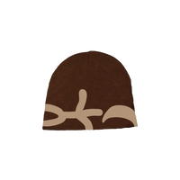 Bonhomme de Lune Beanie - Brown